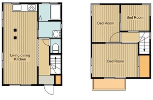 絹ヶ丘３丁目戸建の物件間取画像